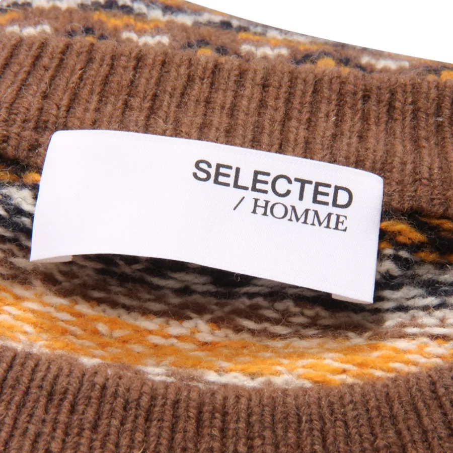 5096AZ MAGLIONE UOMO SELECTED MAN WOOL BLEND SWEATER