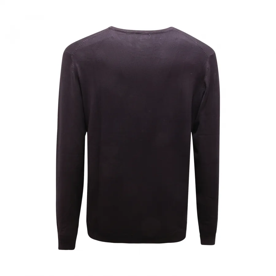 7657AV MAGLIONE UOMO IMPURE MAN VISCOSE BLEND SWEATER BLUE
