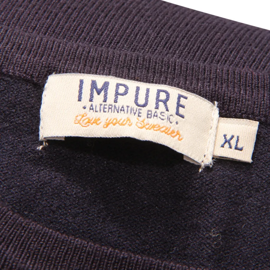 7657AV MAGLIONE UOMO IMPURE MAN VISCOSE BLEND SWEATER BLUE