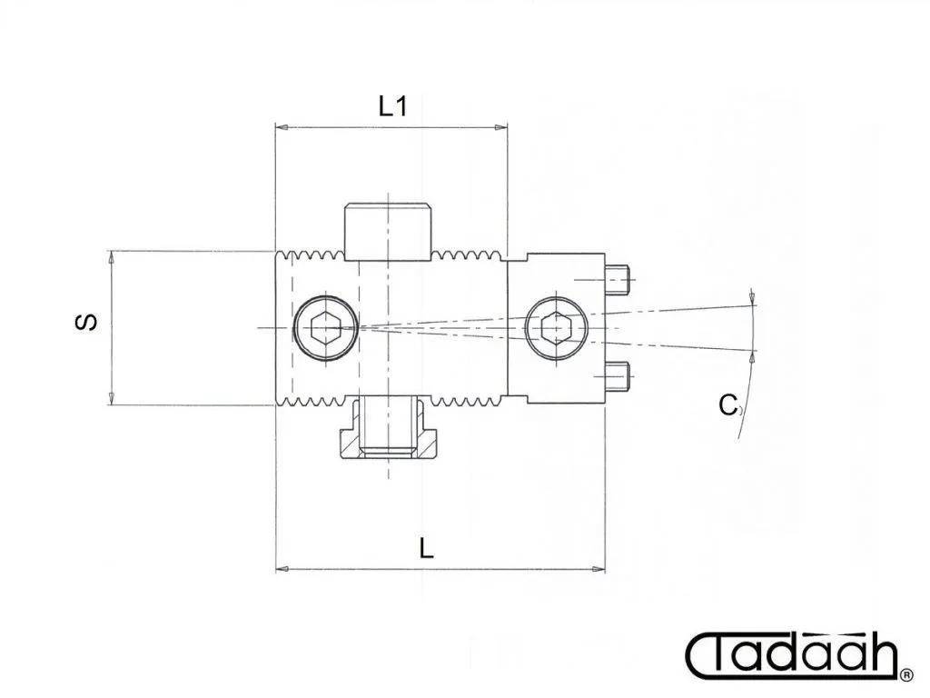 880600 Torretta stretta per Gildemeister IMIS, AS16, AS20, GS20, GM20, GM20AC