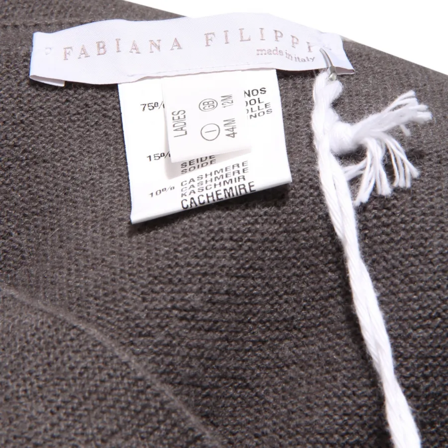8842Y maglione donna FABIANA FILIPPI wool/cashmere grey sweater woman