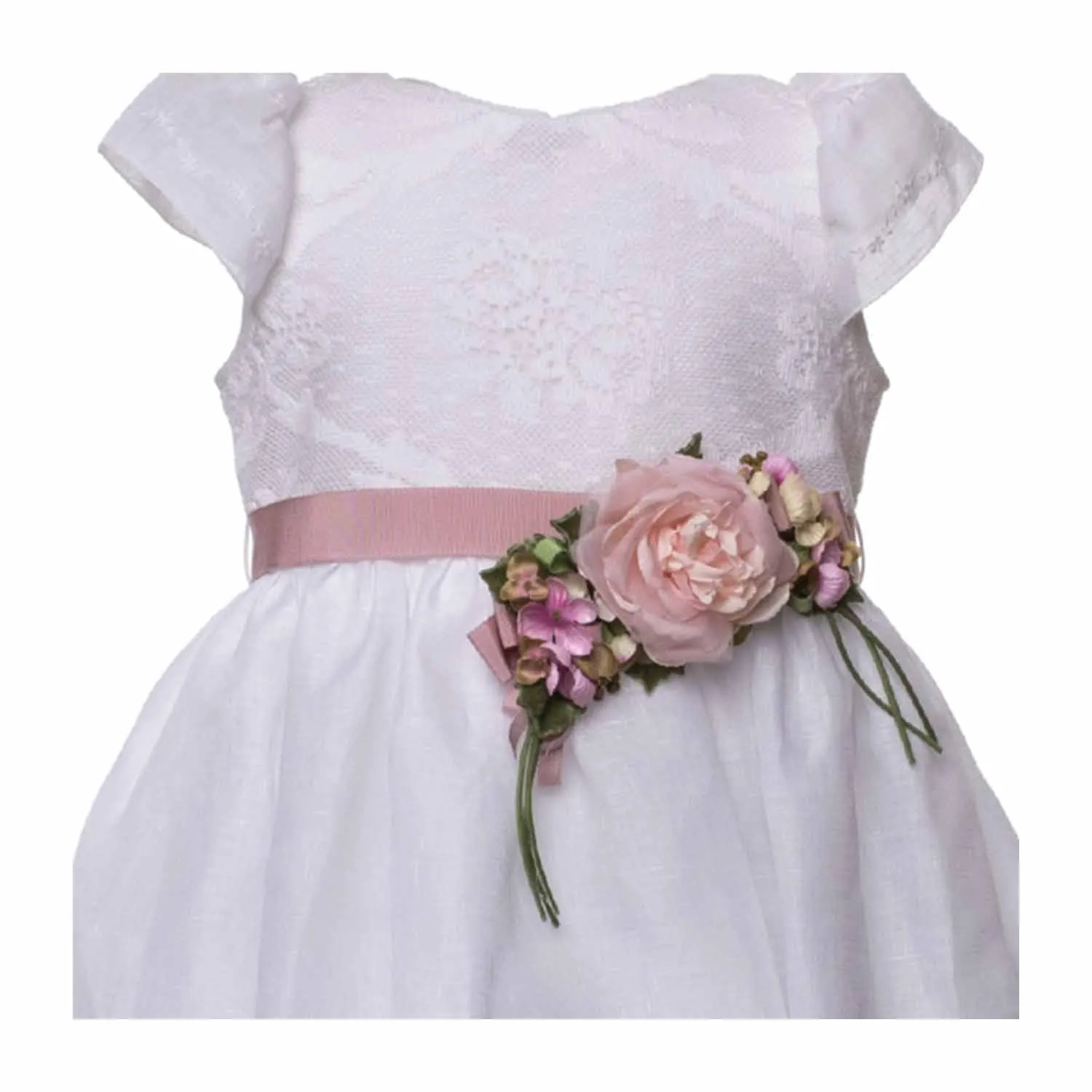 Abito Bianco Impero Bambina