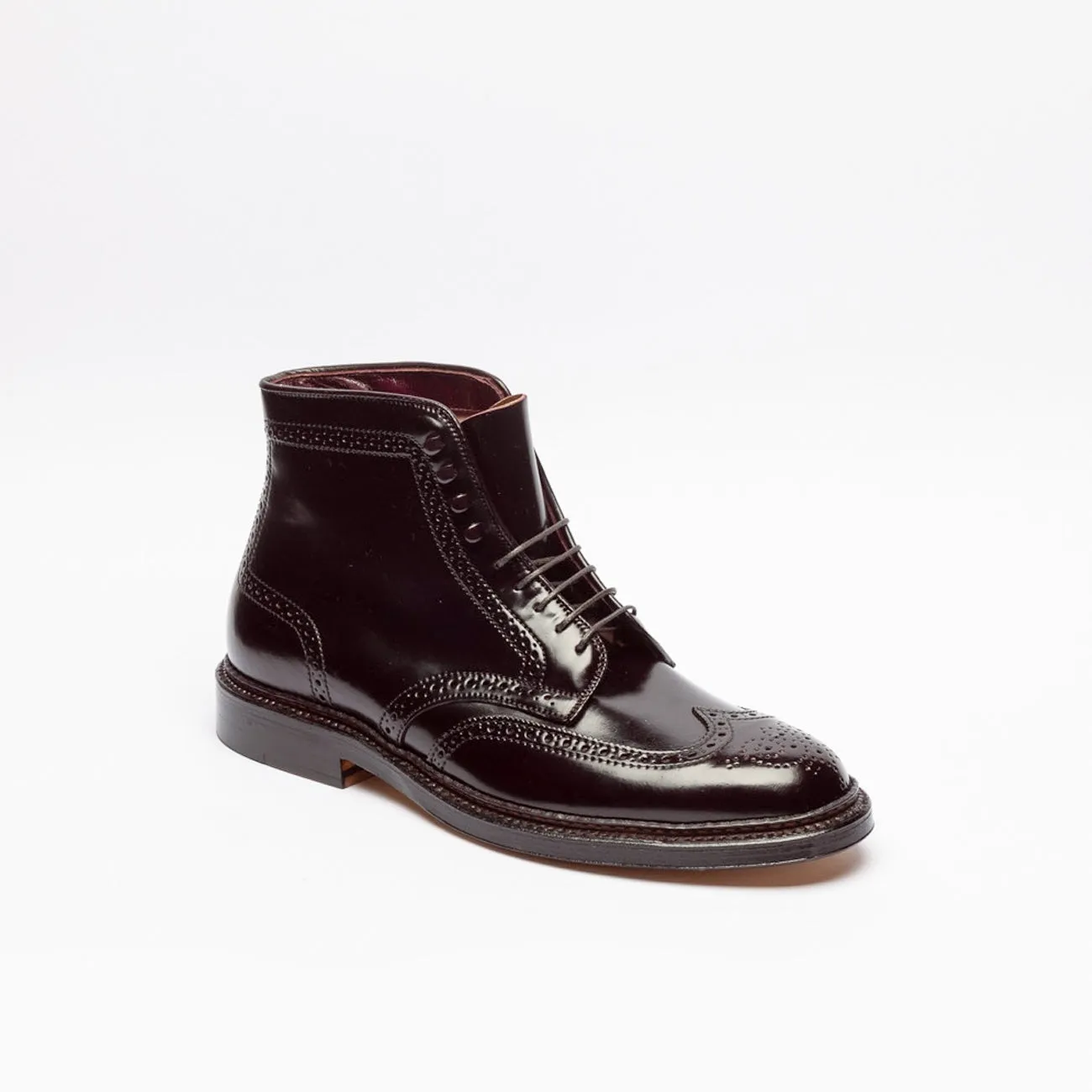 Alden Stivale derby Alden 4461 H in pelle di cavallo bordeaux