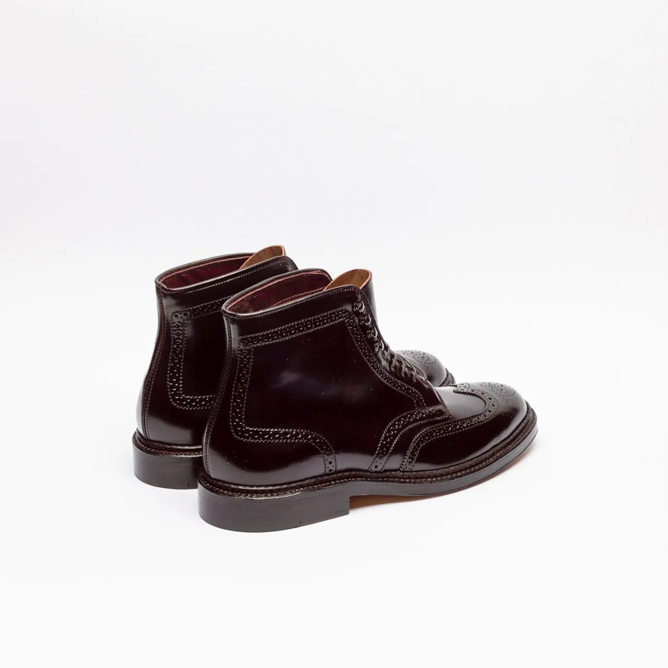 Alden Stivale derby Alden 4461 H in pelle di cavallo bordeaux