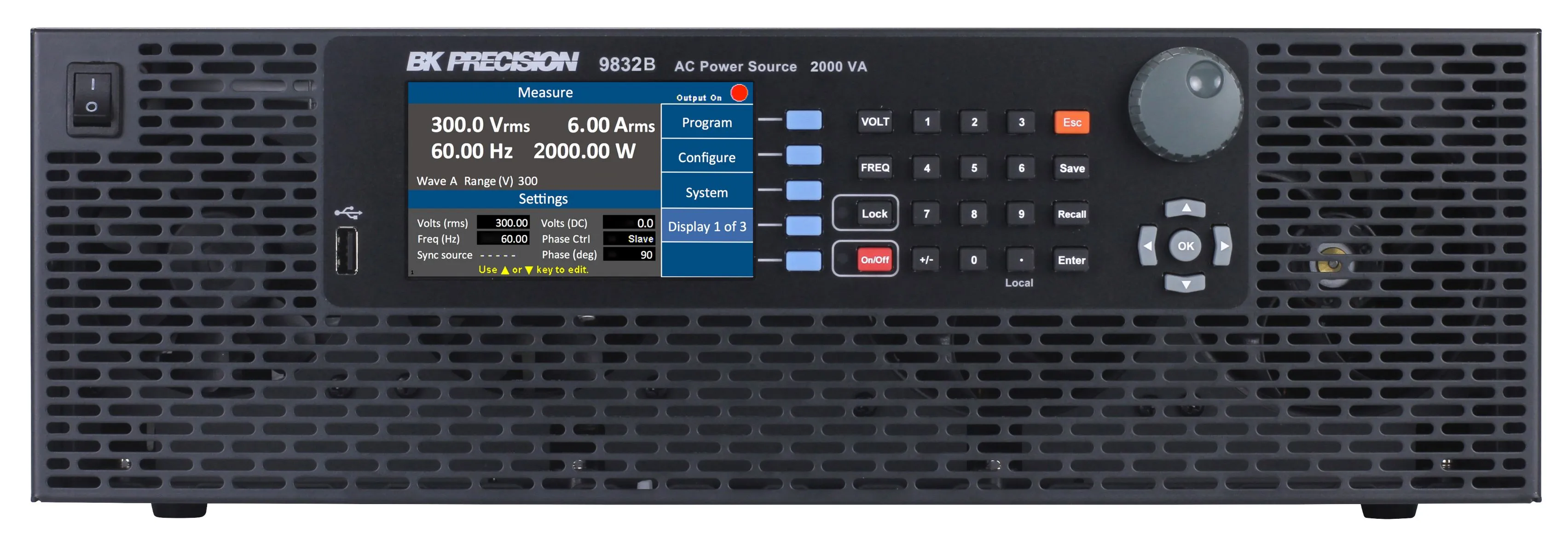 Alimentatore da banco BK Precision BK9832B, 1 uscita, 0 → 424V, 20A, 2kW