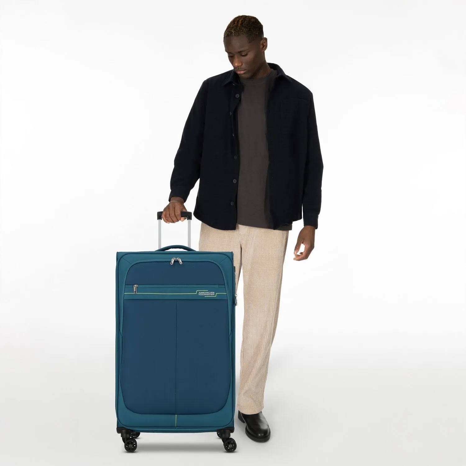 American Tourister Deep Dive 4 ruote Carrello L 80 cm con piega di espansione