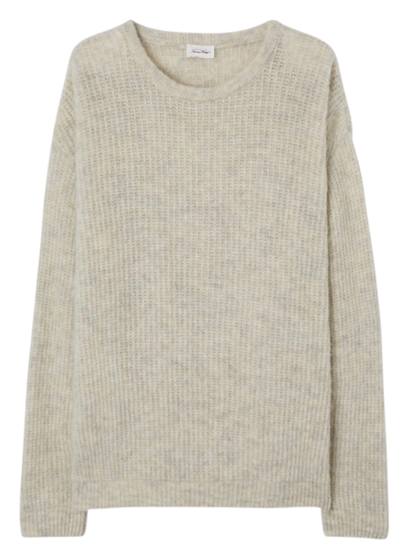  AMERICAN VINTAGE   EAST - Maglione scollo tondo in filato misto | Beige