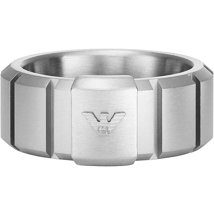 anello uomo gioielli Emporio Armani SPRING 2024