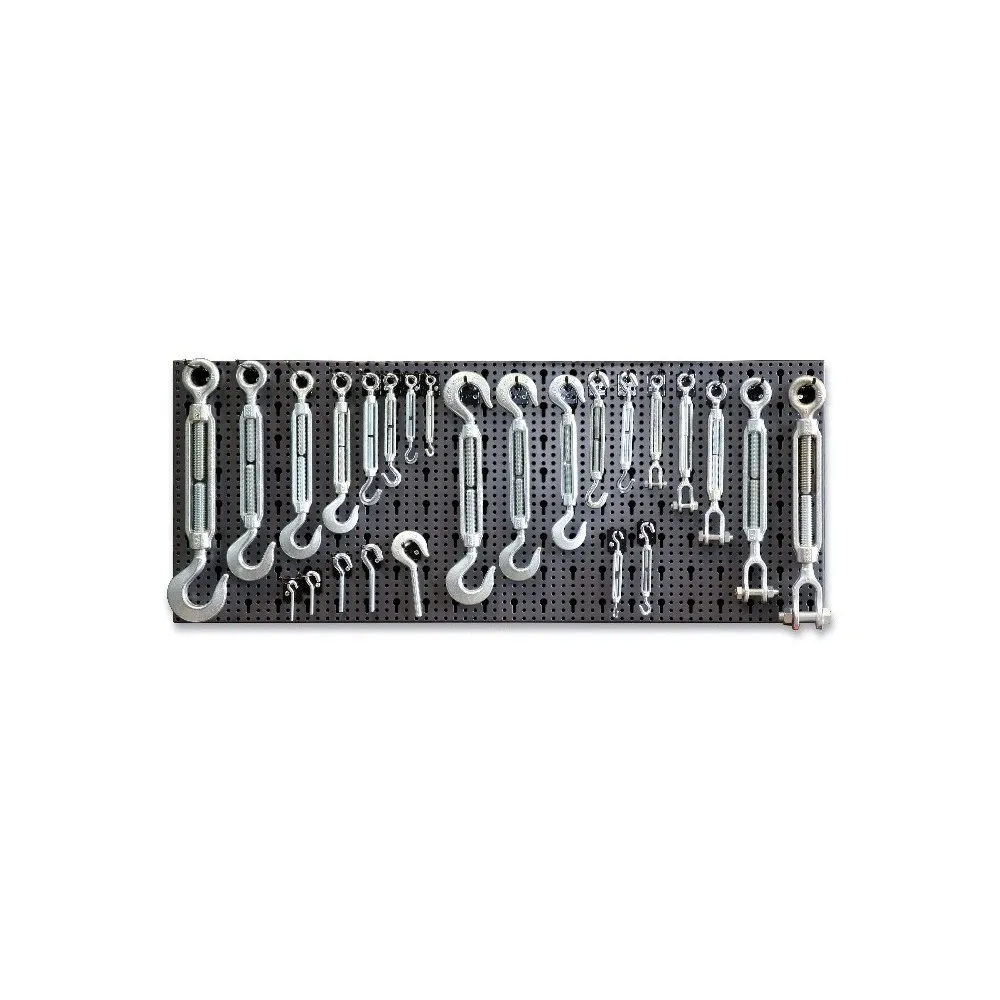 Assortimento 230 accessori per funi,  con ganci senza pannello - SHOPinShop 8600 R/13