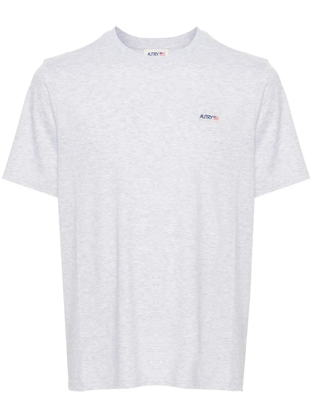 Autry T-shirt Grigio Uomo Patch Logo
