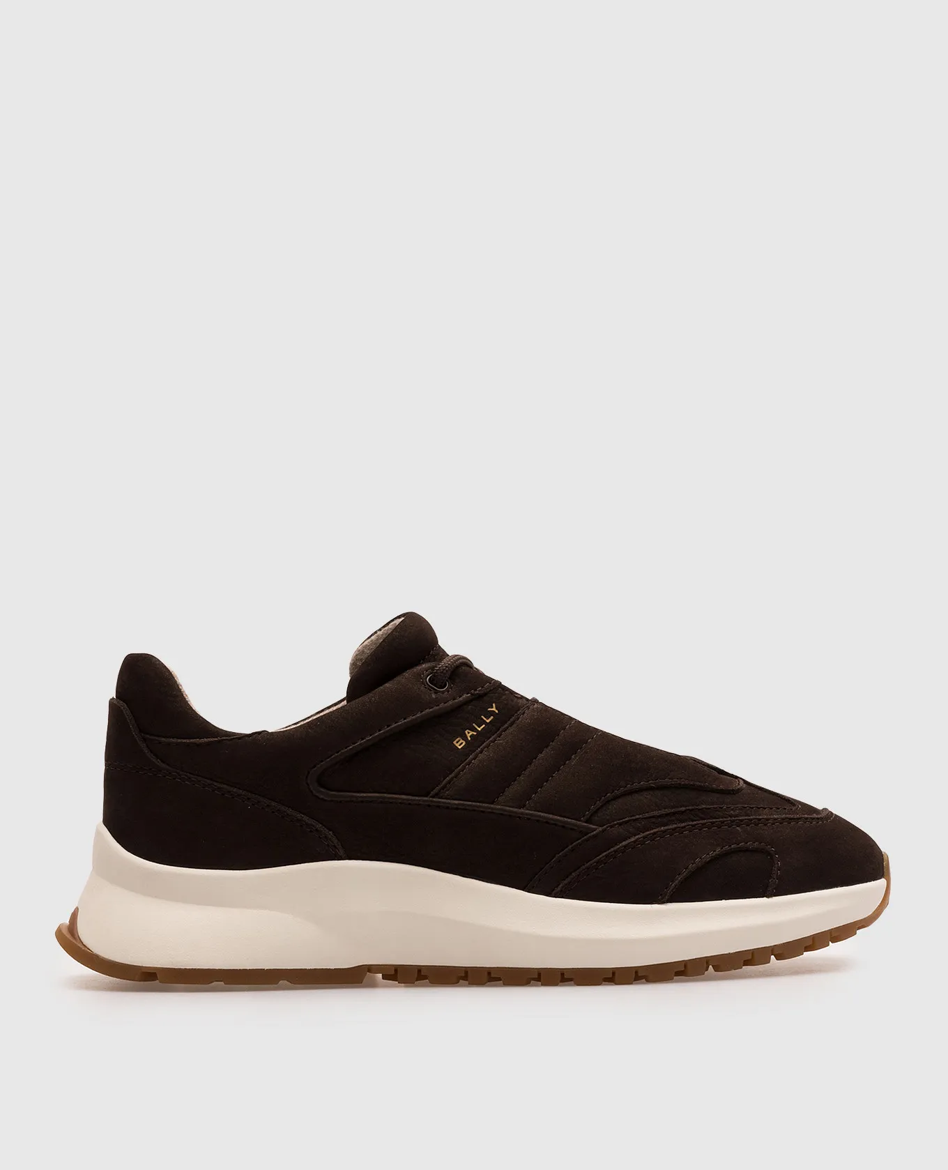 Bally Eleganti sneakers in nabuk marrone MSK0ALNK005
