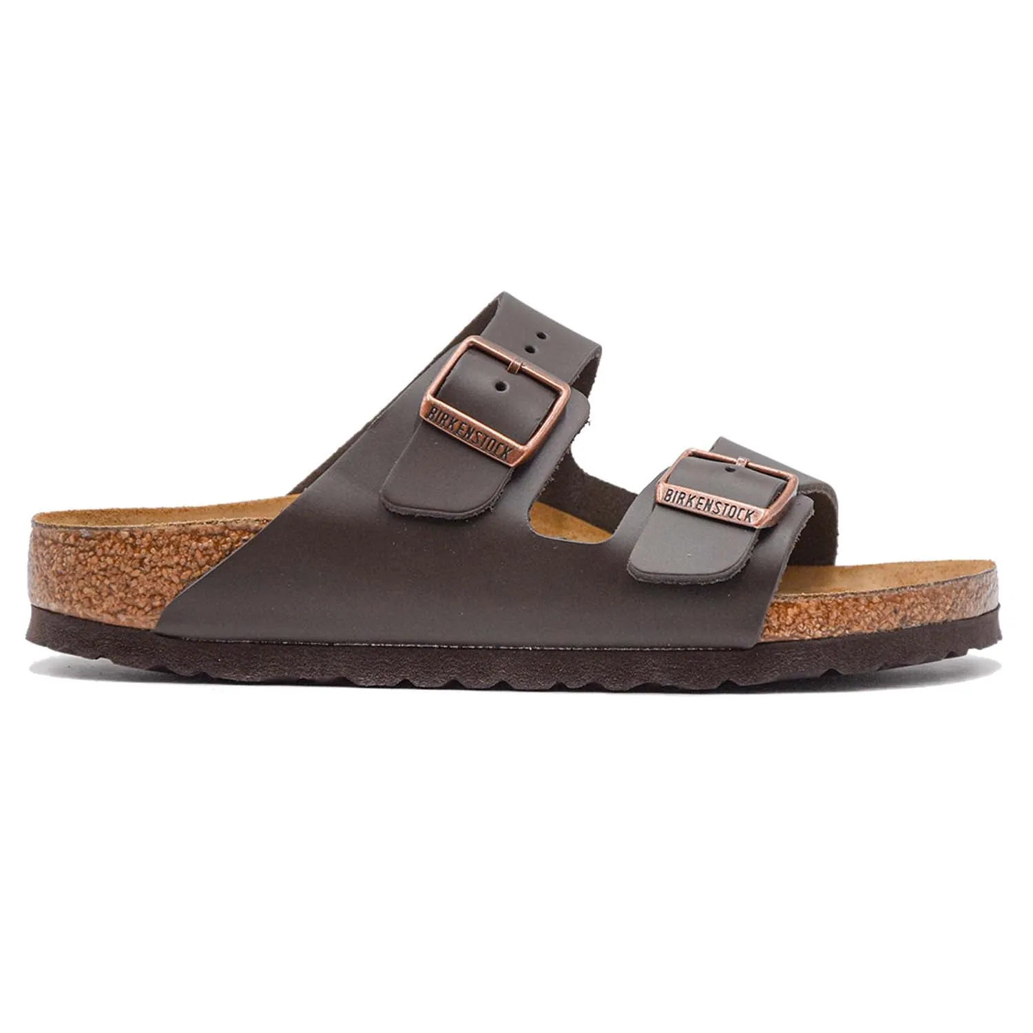 Birkenstock Donna Arizona Marrone Sandali Con Fibbie Logate