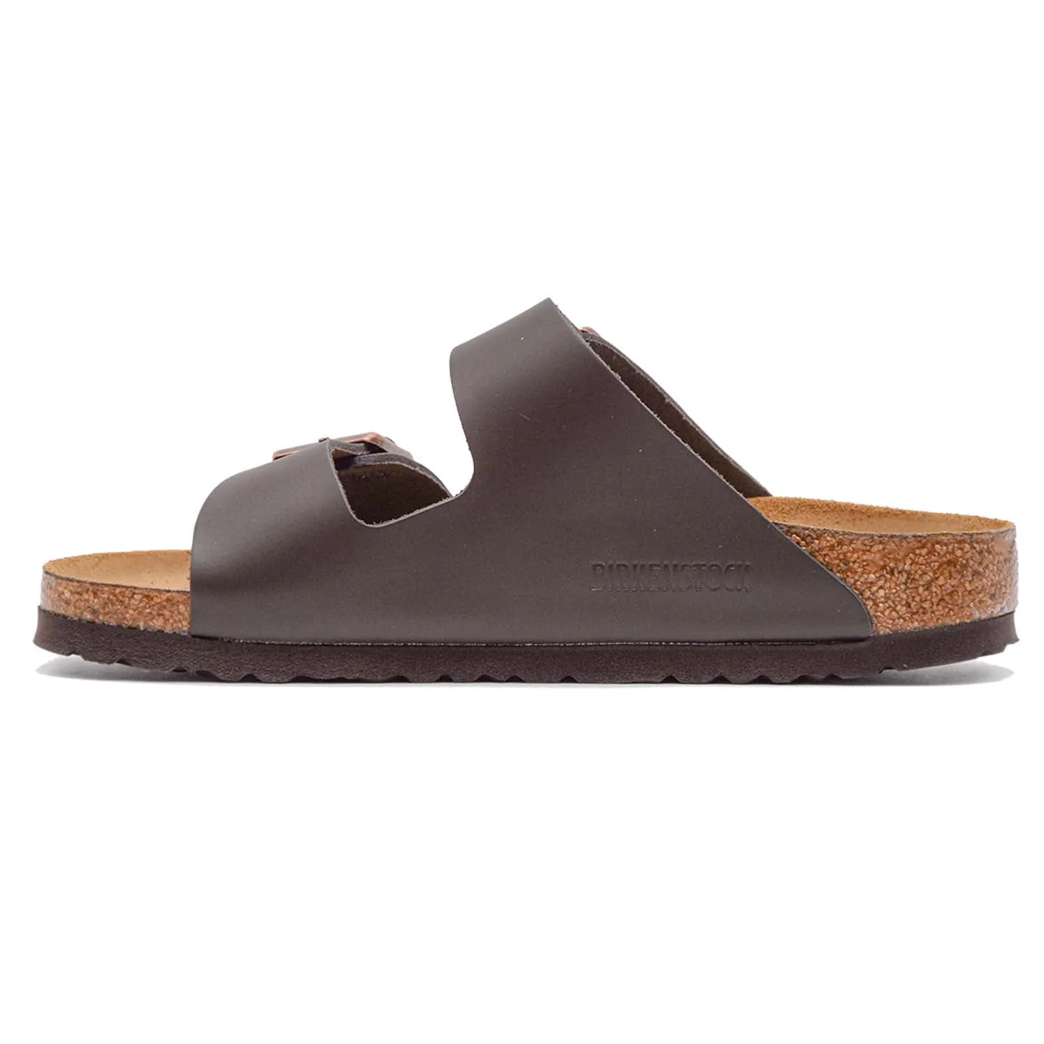 Birkenstock Donna Arizona Marrone Sandali Con Fibbie Logate