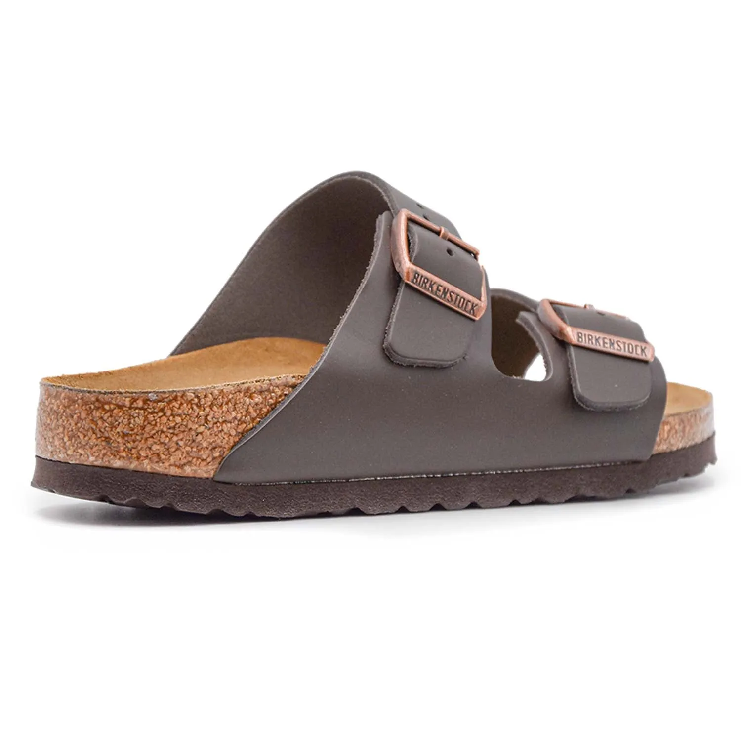 Birkenstock Donna Arizona Marrone Sandali Con Fibbie Logate
