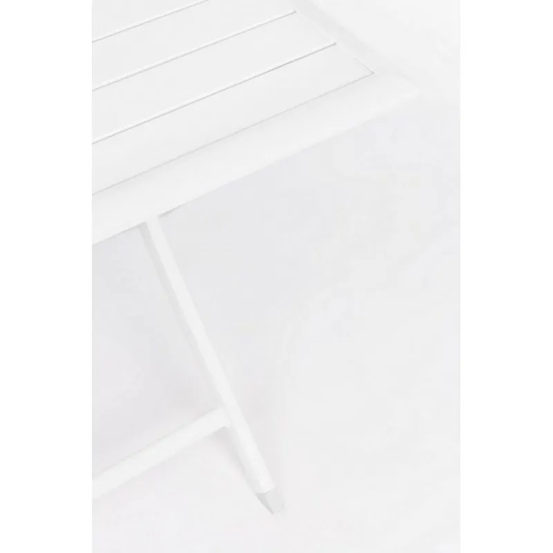Bizzotto outdoor Tavolo pieghevole Elin 70x70 bianco lh30