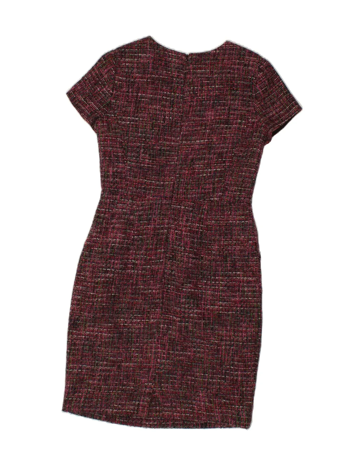 BODEN Womens Sheath Dress UK 10 Small Multicoloured Flecked Cotton