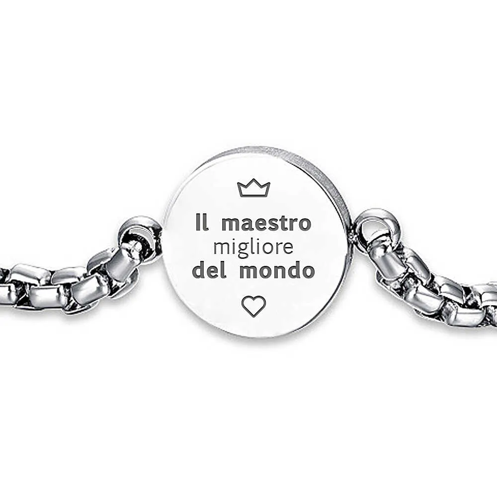 bracciale uomo gioielli HappyTag Scuola