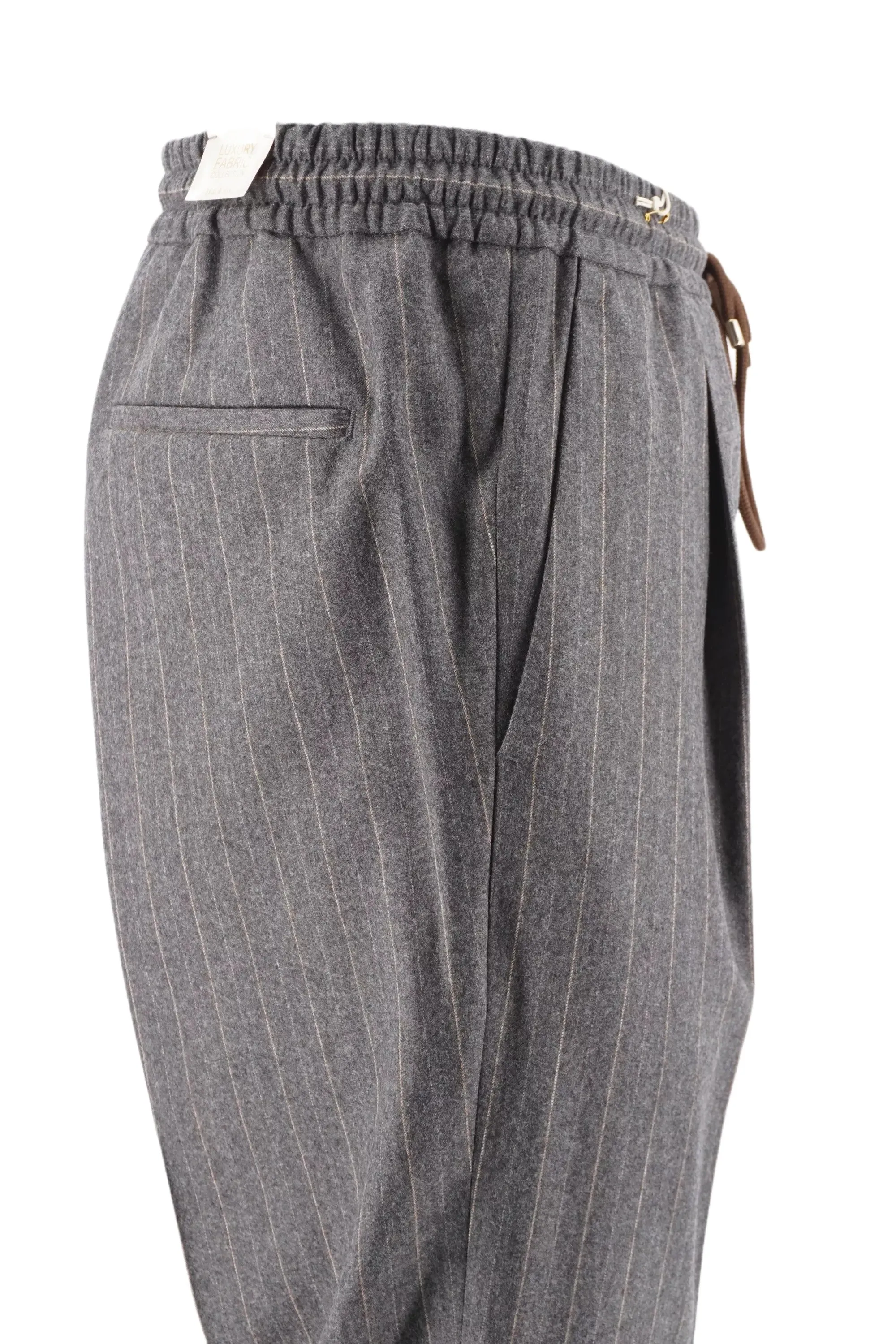 Briglia Drawstring Trousers / Grey