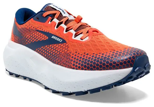 Brooks Caldera 6 Trail Shoes Red Blue Men's