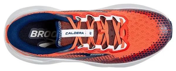 Brooks Caldera 6 Trail Shoes Red Blue Men's