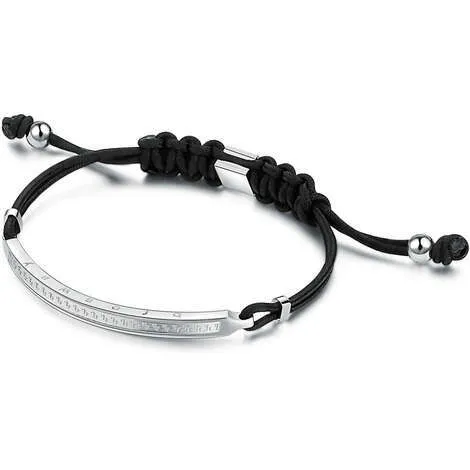 BROSWAY Bracciale uomo gioielli Brosway Black BKL11