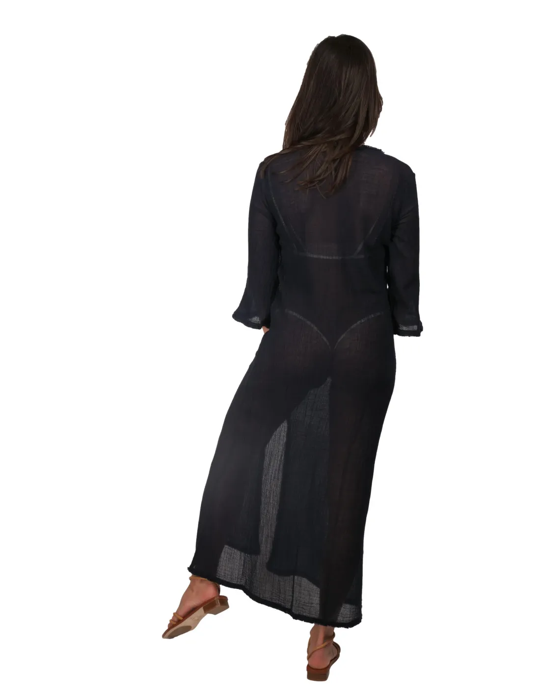 Caftano Ambas - Tunic Gea Blu navy
