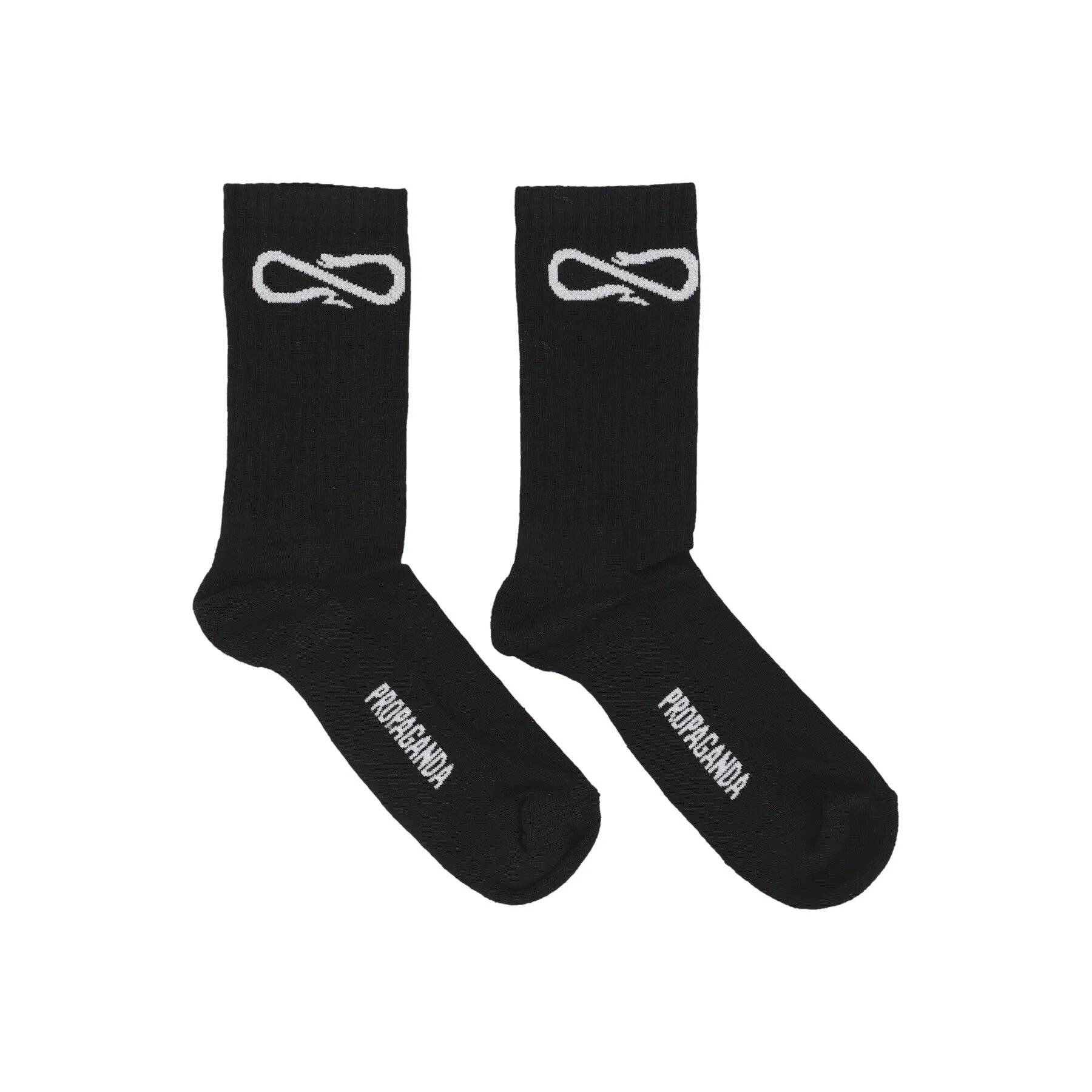 Calza Media Uomo Logo Socks Black