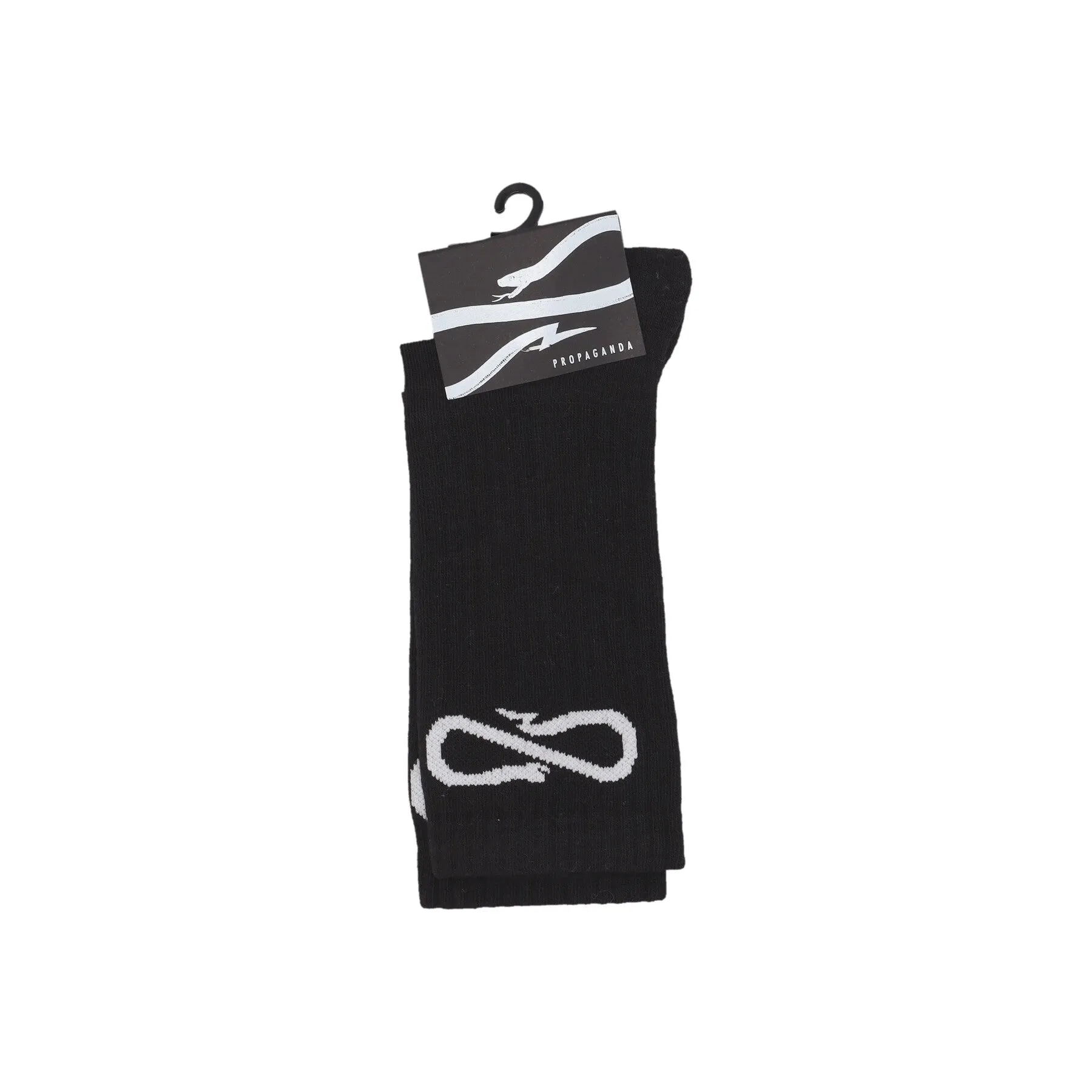 Calza Media Uomo Logo Socks Black