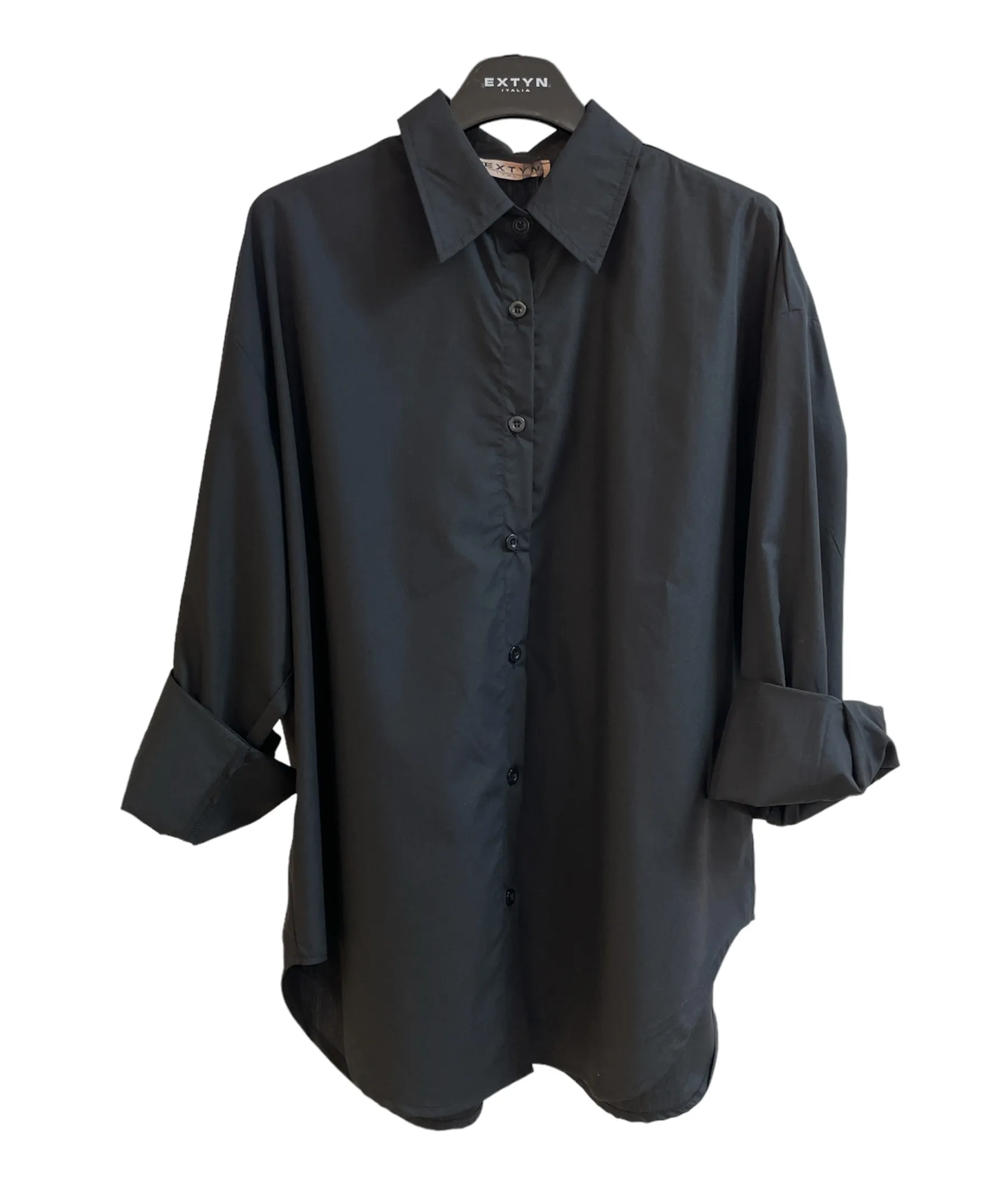 Camicia donna cotone 287494 nero
