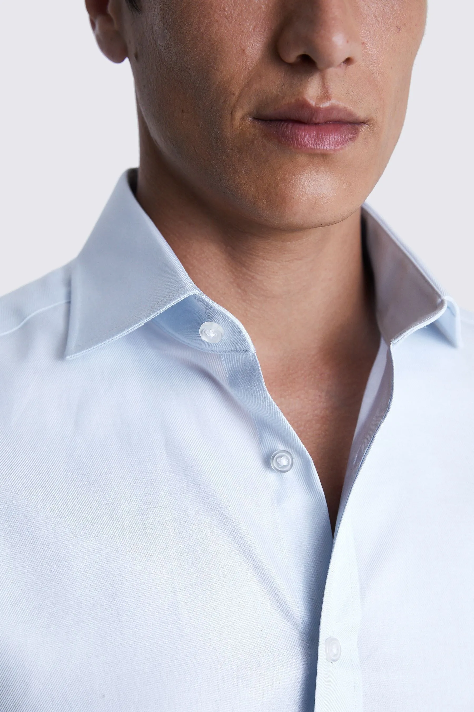 Camicia in MOSS in twill