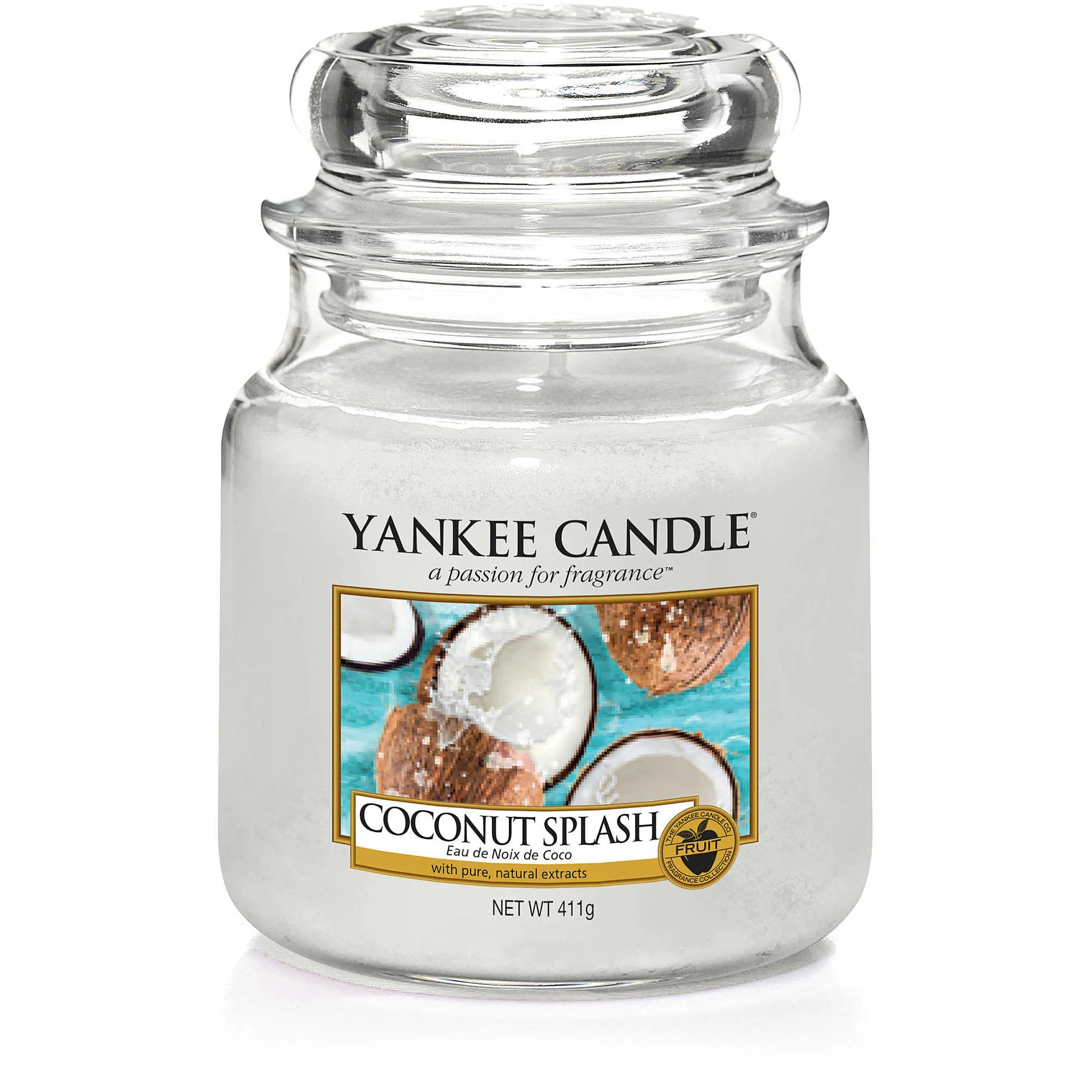 Candela Yankee Candle Giara, Media colore Bianco