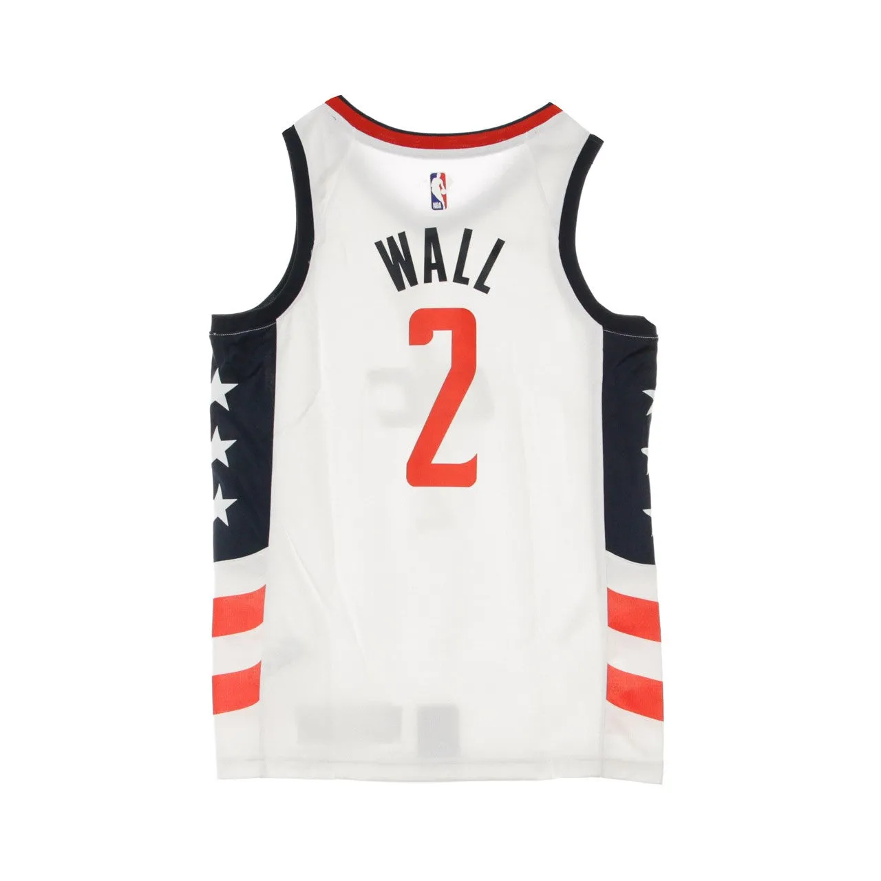 Canotta Basket Uomo Nba Swingman Jersey City Edition No 2 John Wall Waswiz White