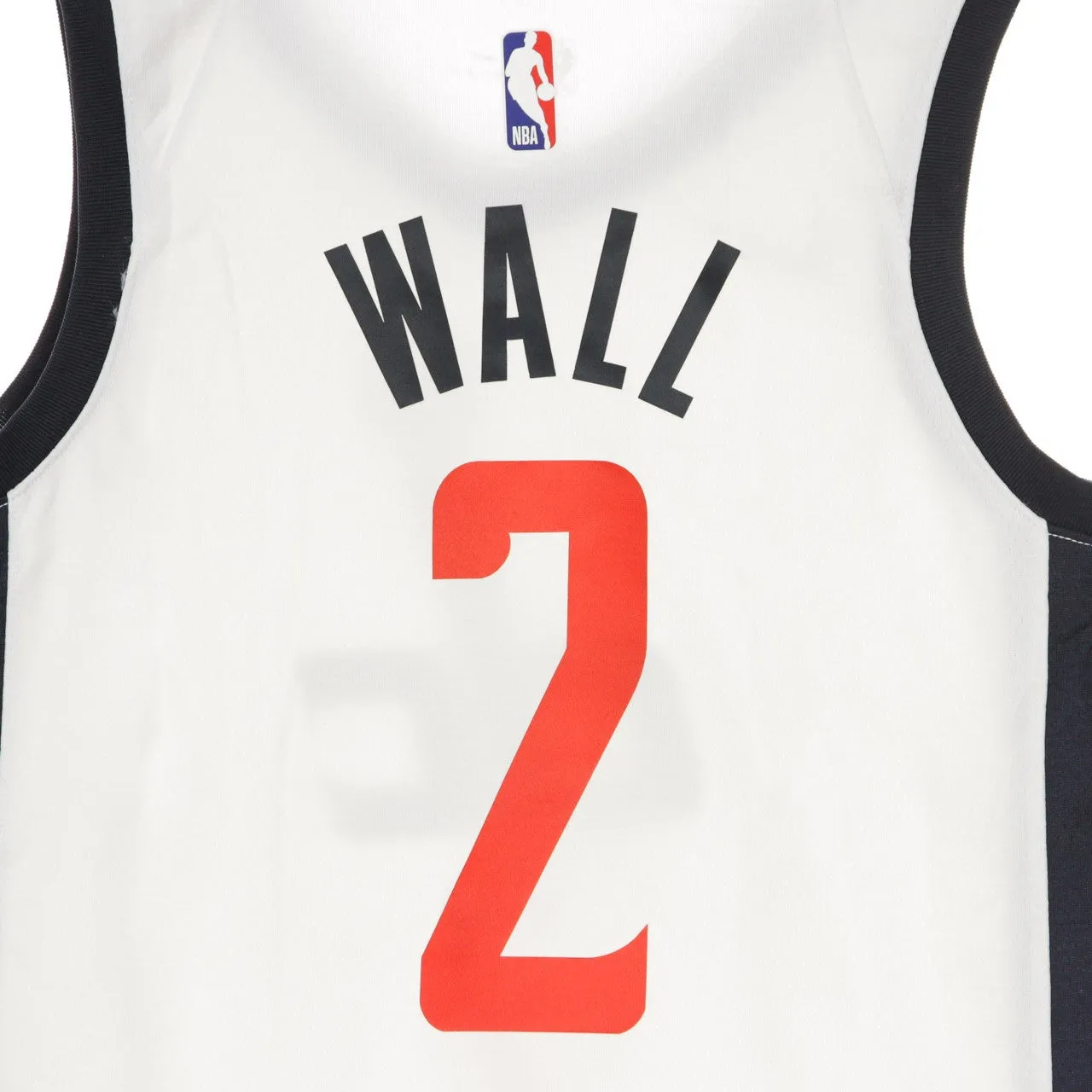 Canotta Basket Uomo Nba Swingman Jersey City Edition No 2 John Wall Waswiz White