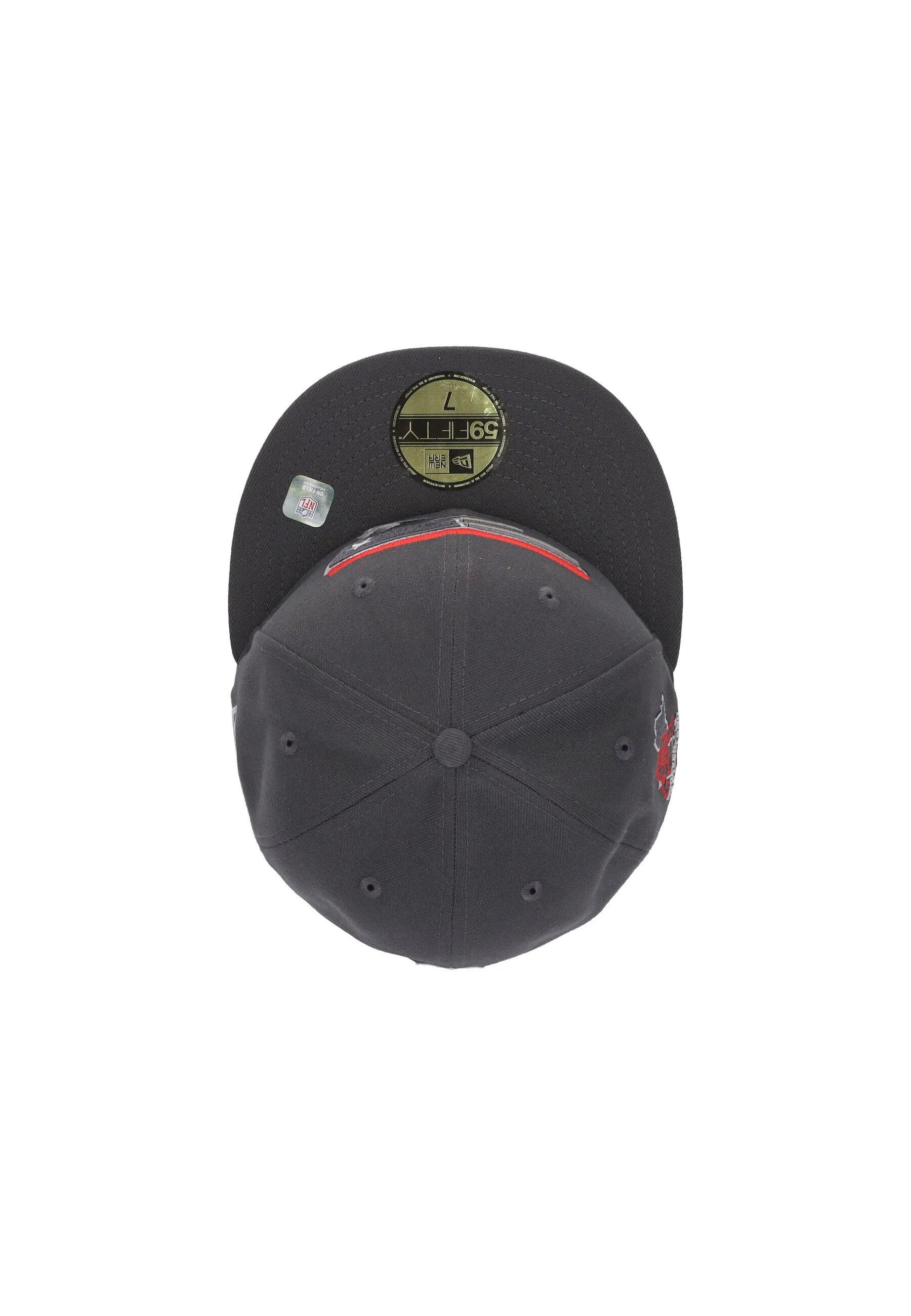 Cappellino Visiera Piatta Uomo Nfl Draft 2024 5950 Neepat Graphite