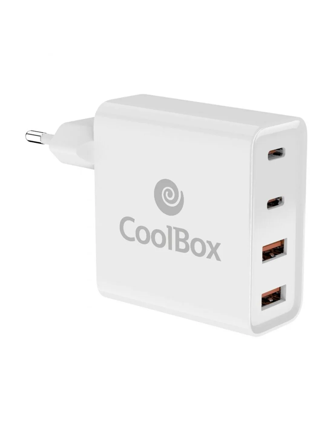 Caricabatterie da Parete CoolBox COO-CUAC-100P Bianco