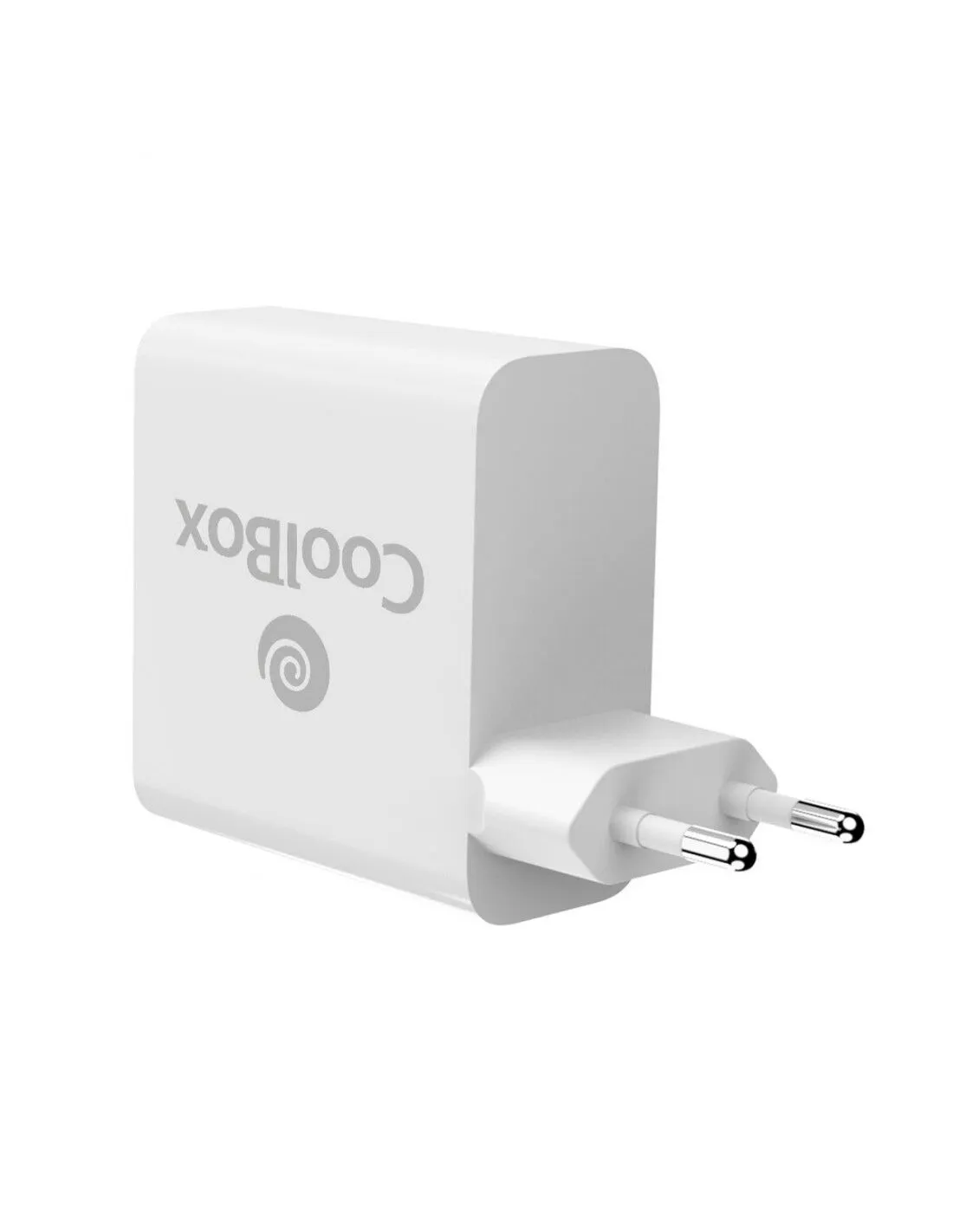 Caricabatterie da Parete CoolBox COO-CUAC-100P Bianco