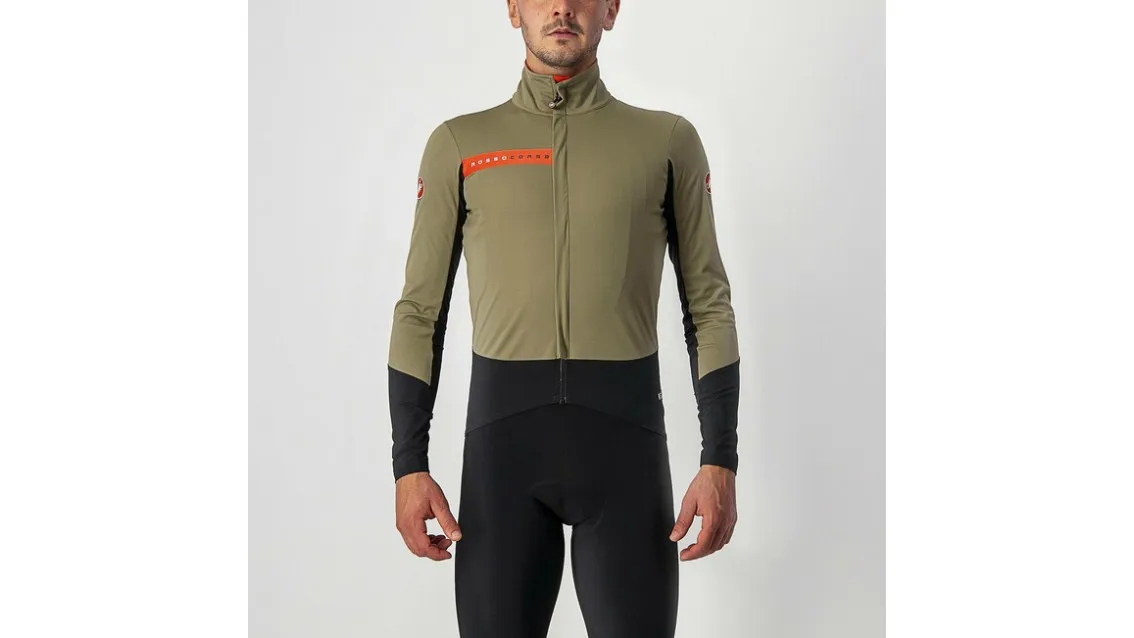 CASTELLI Giacca Beta RoS Olive Green