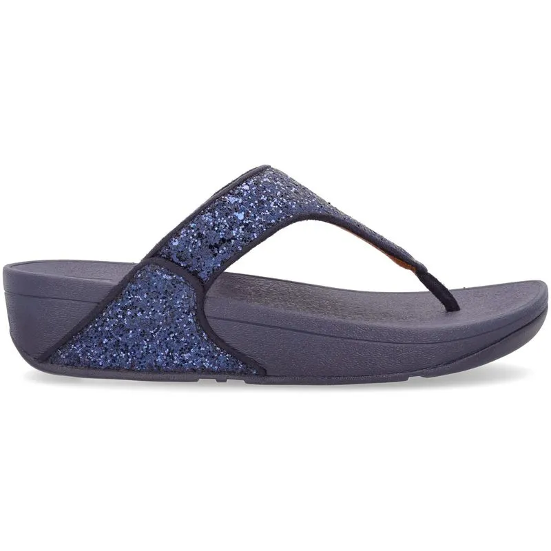 Ciabatta infradito Lulu Glitter Navy 