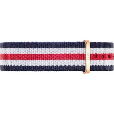 Cinturino orologio Daniel Wellington Rosso Tessuto