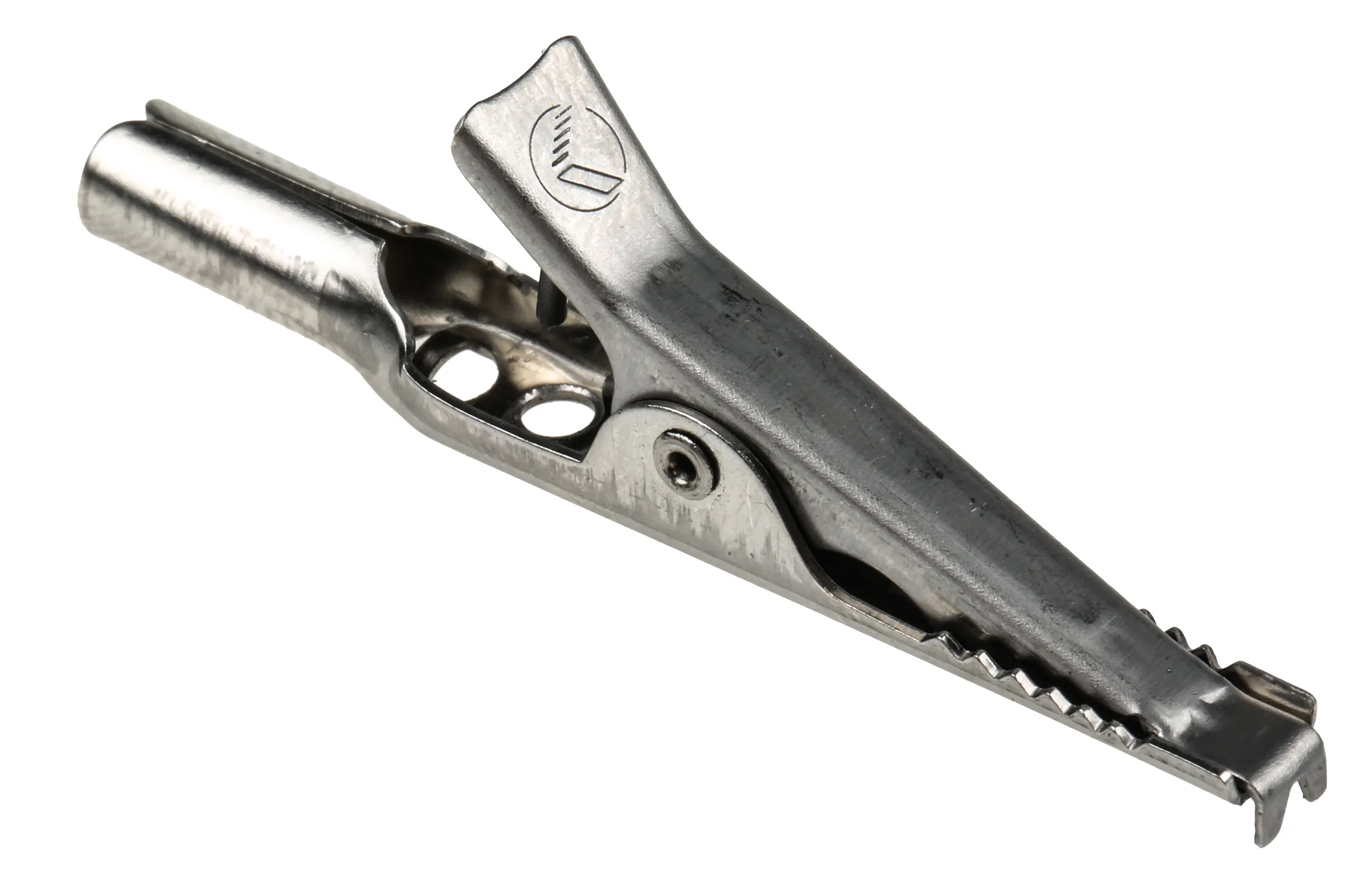 Clip a coccodrillo  Hirschmann T&M, 4A, apertura 10mm