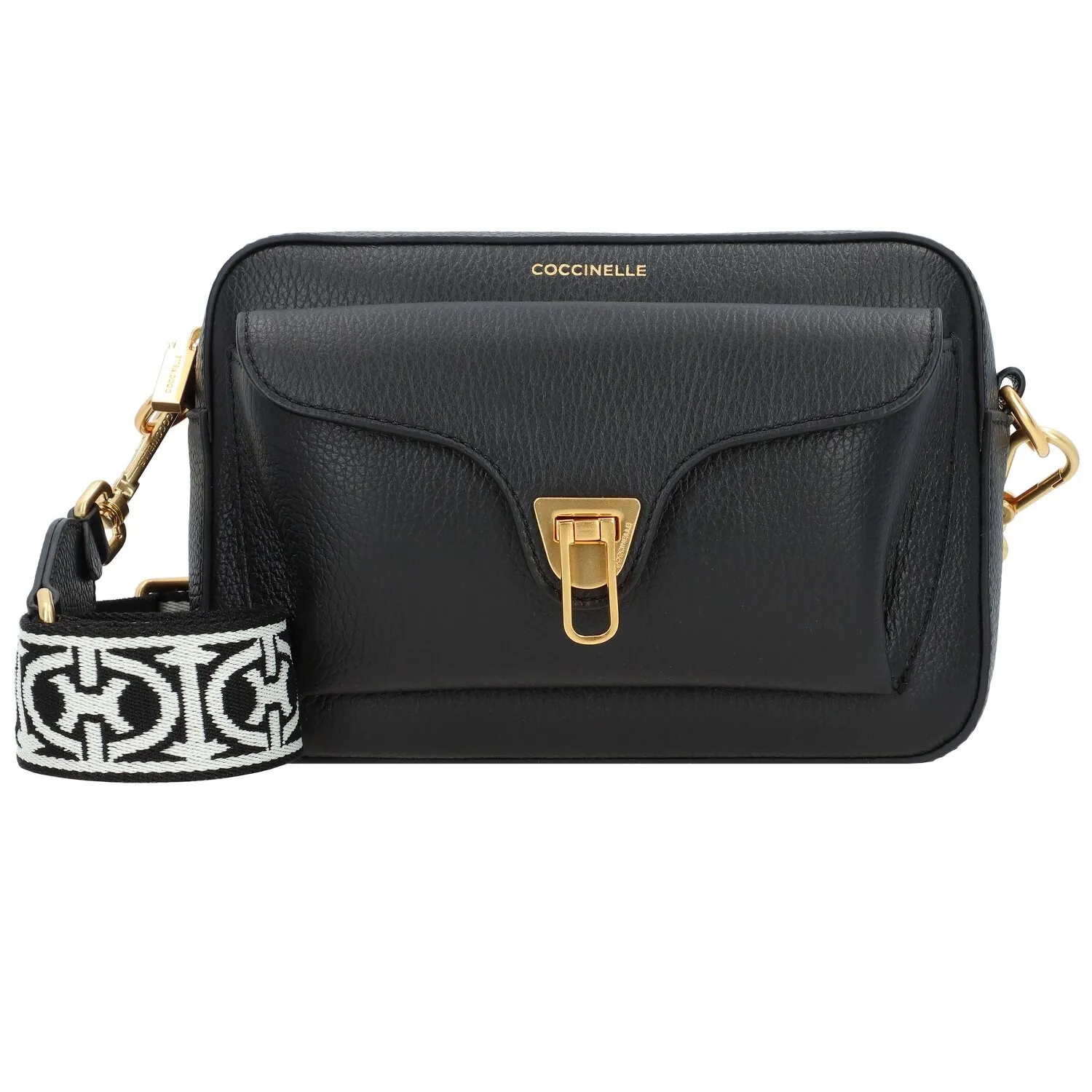 Coccinelle Beat Soft Ribb Borsa a tracolla Pelle 21 cm
