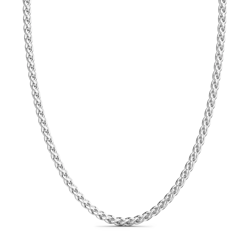 Collana solo maglia Zancan in argento.