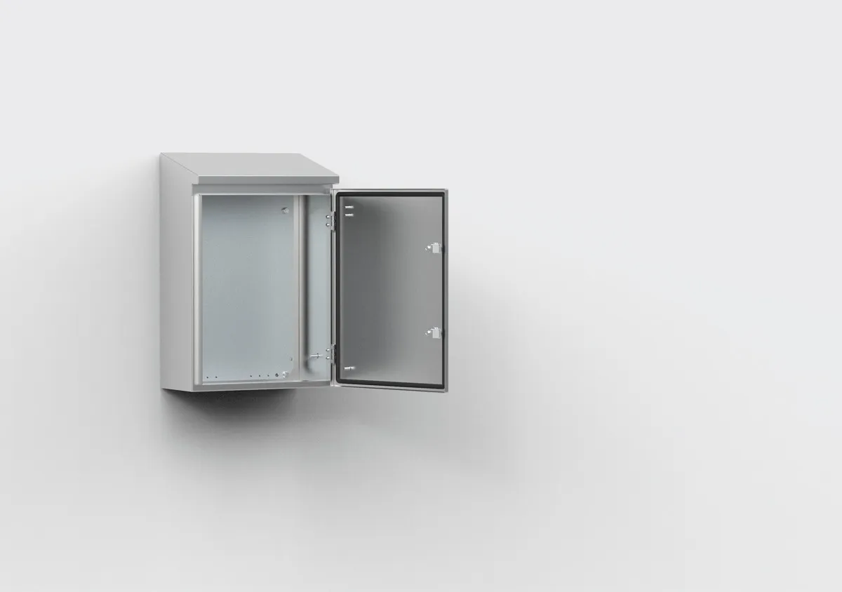 Contenitore a parete nVent HOFFMAN in Acciaio INOX 304, acciaio INOX 316, IP66