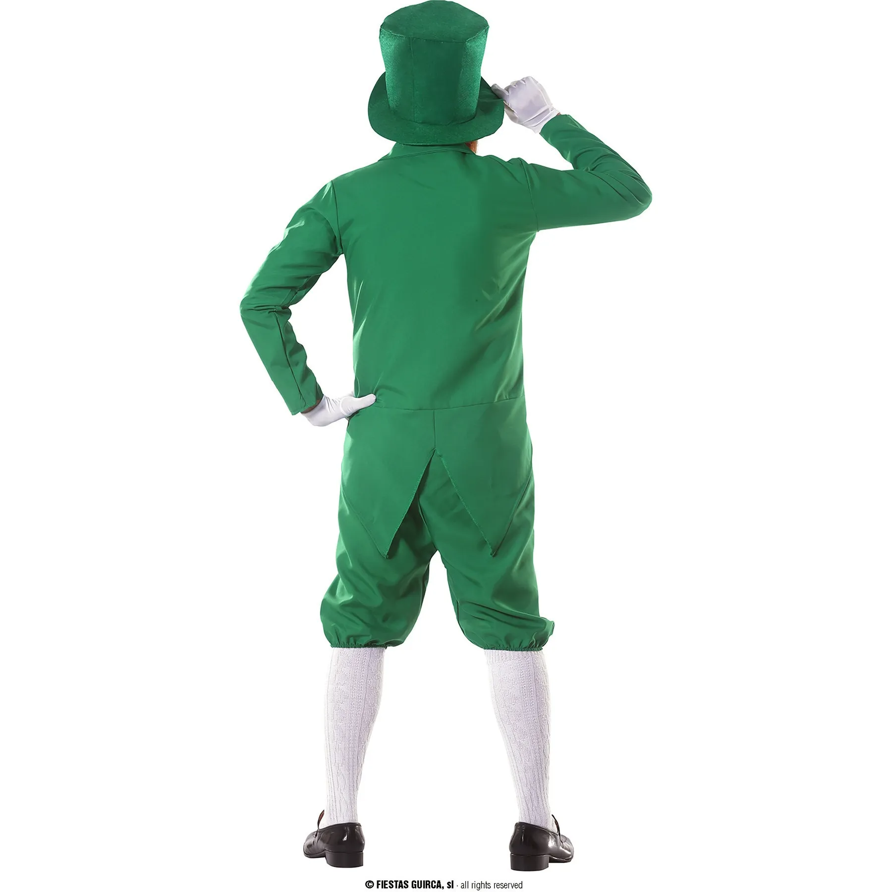 Costume da folletto irlandese verde per uomo