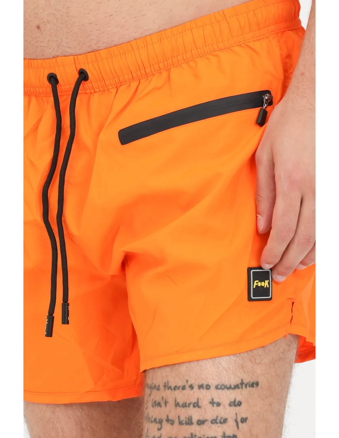 Costume mare uomo boxer Effek arancione