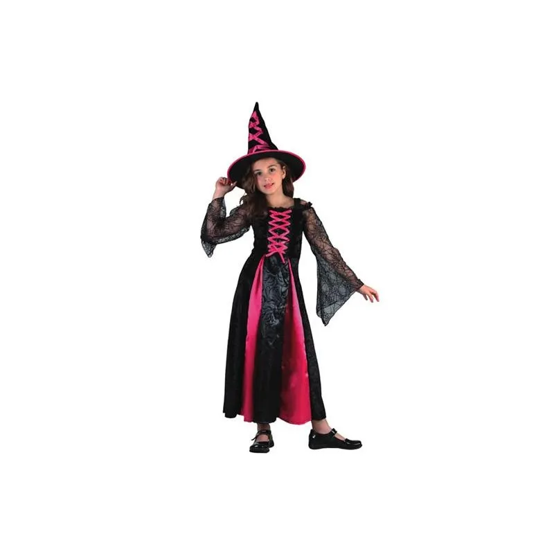 Costume strega Bambina  taglia 4 6 anni  Halloween