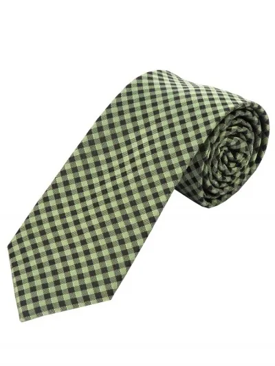 Cravatta business struttura astratta verde inchiostro nero