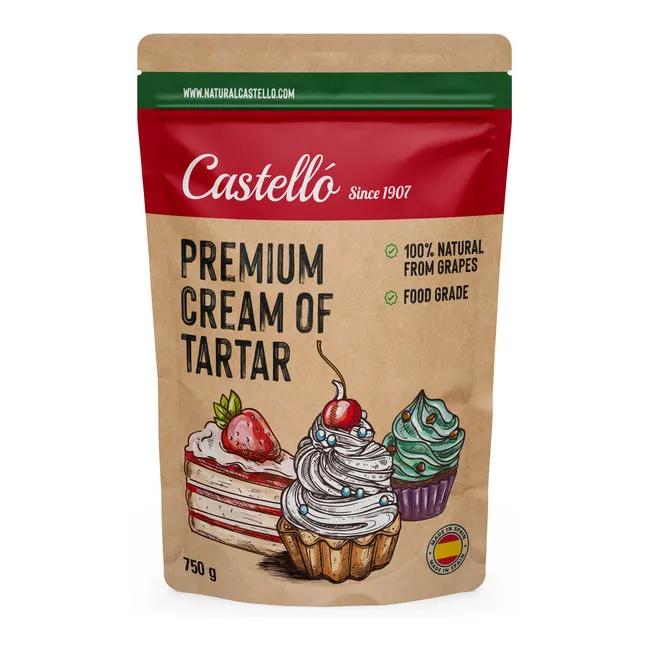 Crema di tartaro 750 gr - Castelló