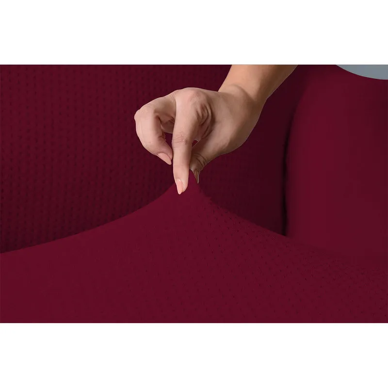DATEX Copridivano elastico IRIS,bordeaux