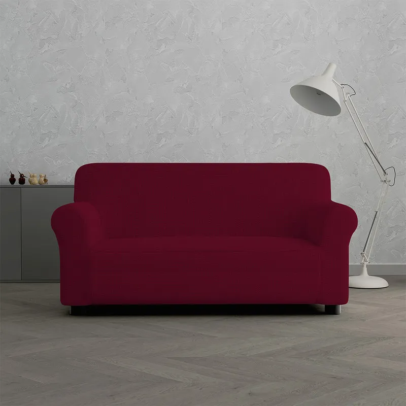 DATEX Copridivano elastico IRIS,bordeaux